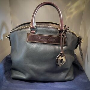 Dooney & Bourke Blue Gray Tote Bag